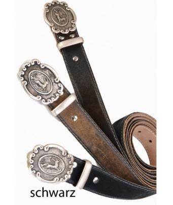 Tracht belt made of 100% Leather by Stockerpoint