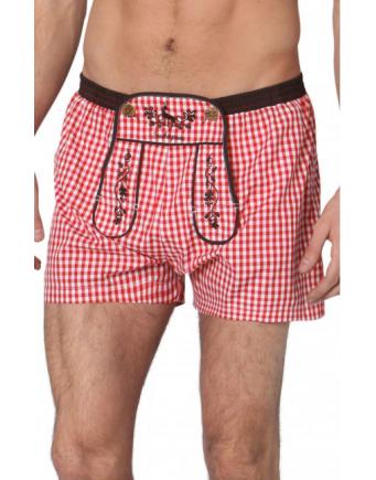 Boxer Shorts featuring a classical checked Pattern