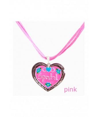 Cute Necklace with Heart-Shaped  Pendant by Stockerpoint
