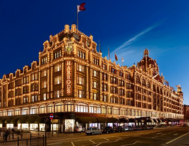 Luxuriöses Shopping – Harrods London