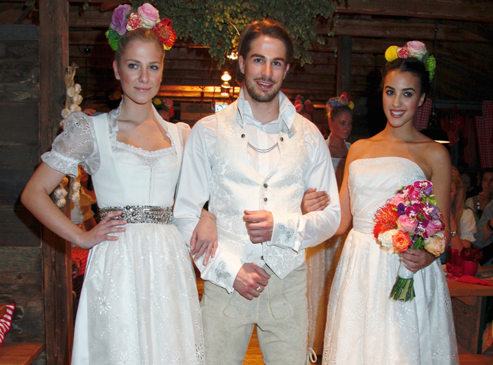 Dreaming of a romantic Wiesn wedding in white?