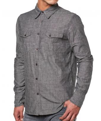 Grey shirt Gunnar by Nudie Jeans