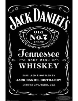 Jack Daniels poster vintage look