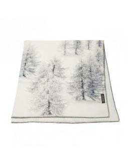 Fleece blanket with winter print