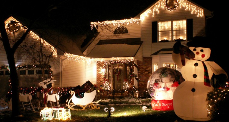 Der Weihnachtsdeko Craze der Amerikaner