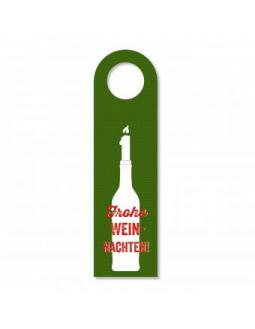 Green tag for wine bottles by Sticky Jam