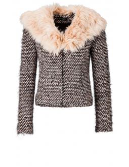 Short jacket fake fur by Zamara
