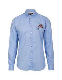 Menswear: stylish shirt in blue