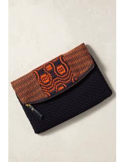Mindoro clutch with handling in red