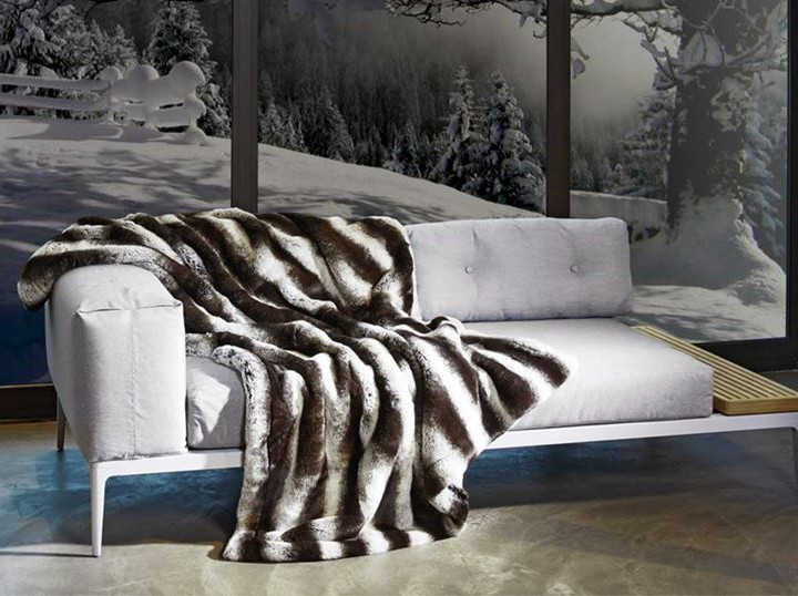 Luxurious Fake Fur Home Accessories by Carma