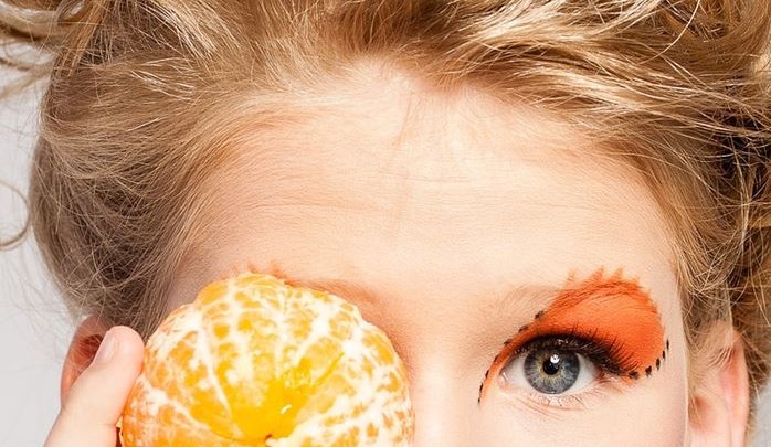Homemade Orangen Gesichtsmaske gegen Pickel