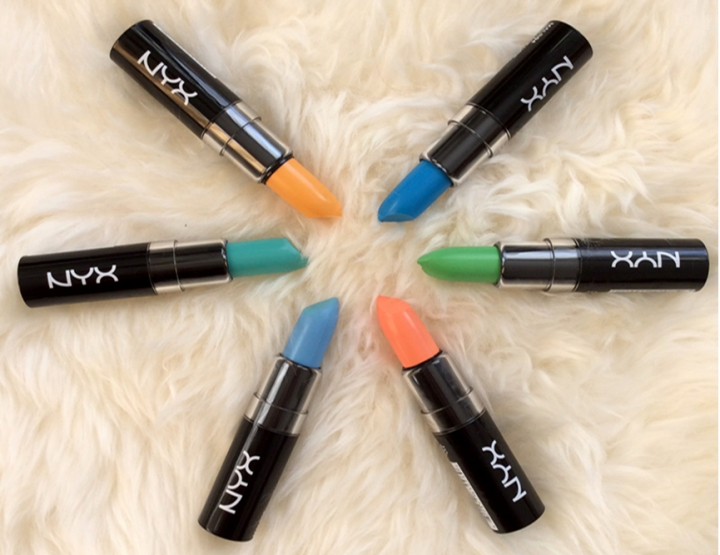 Makeup Trends 2016: Colorful Macaron Lipsticks by NYX