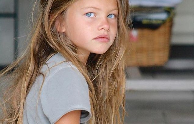 Thylane Blondeau - mit 10 auf dem Cover der Vogue