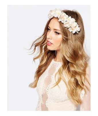 ASOS WEDDING - Blushing Flowers - hair clip - pink