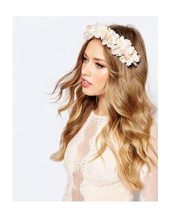 ASOS WEDDING - Blushing Flowers - hair clip - pink