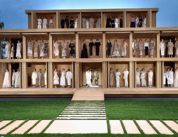 Chanels umweltfreundliches Couture Puppenhaus