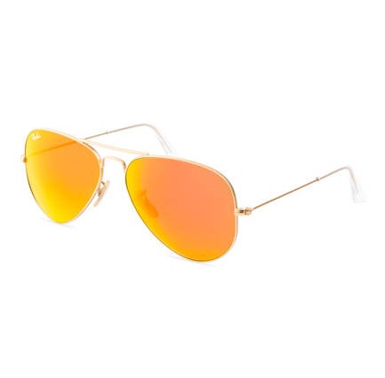Ray-Ban sunglasses RB3025 AVIATOR LARGE METAL - orange
