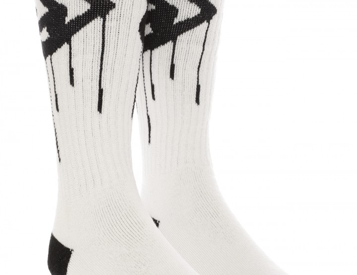 Warme Socken Peace - black/white