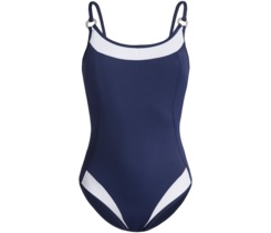 Swimsuit without frame - navy blue
