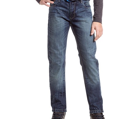 BIO COTTON Jeans in jeans-blau von Here and There