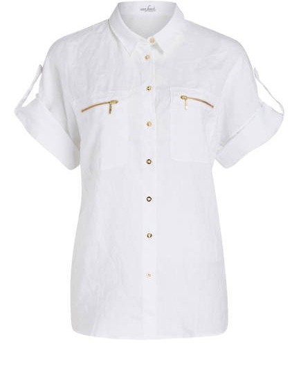 van Laack linen blouse PEACHY