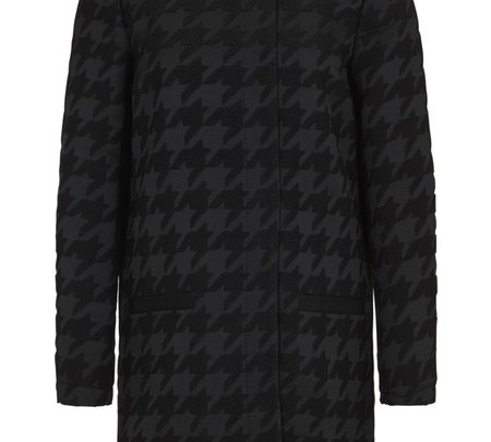 Jacquard short coat