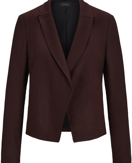 Frisked cotton-jersey blazer jacket