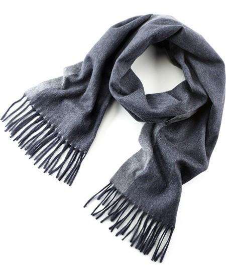 Woven scarf wool-kashmir-mix