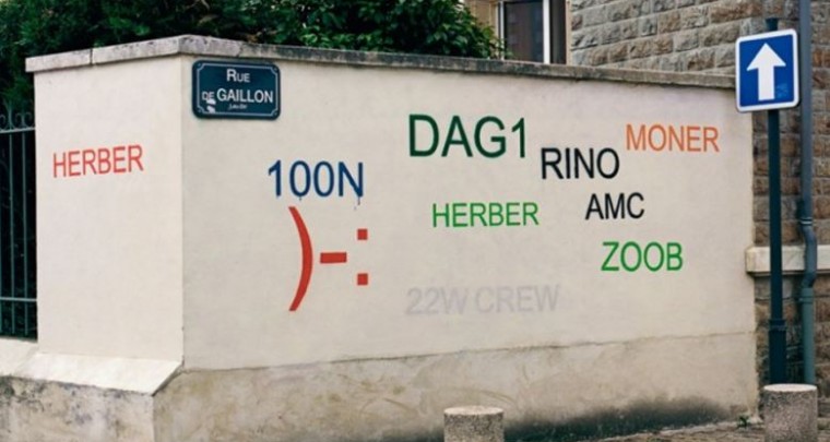 Aufgeräumte Street Art von Mathieu Tremblin