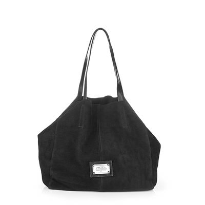 Leather bag - black