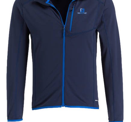 SALOMON mikrofleece jacket DISCOVERY FZ