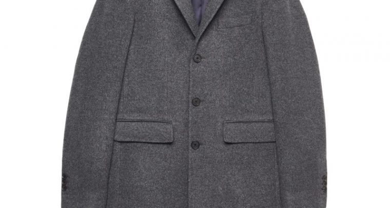 GANT Herren Harrison Mantel (L) Grau