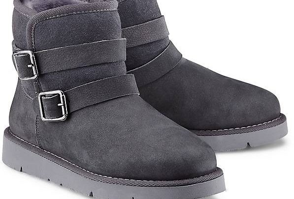 Drievholt women's winter boots - dark grey