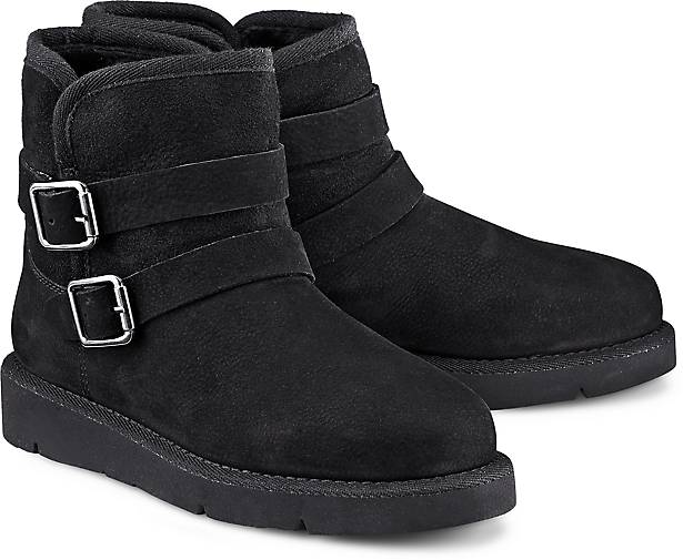 Drievholt Damen Winter-Boots, schwarz