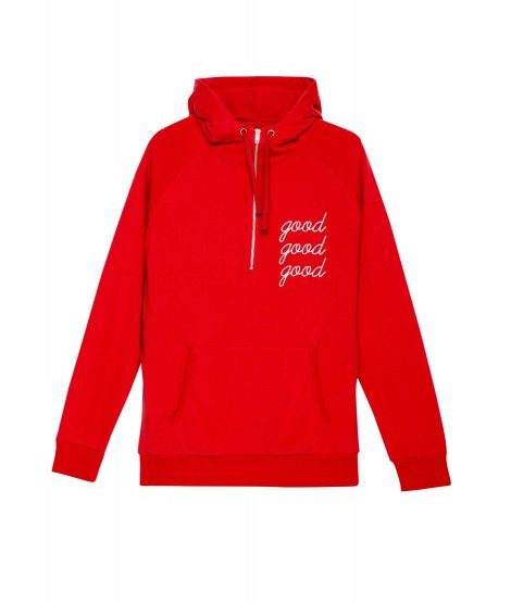 Hooded sweatshirt good - red
