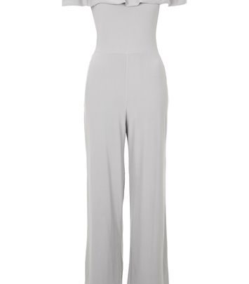Frill Jumpsuit by Love - grey