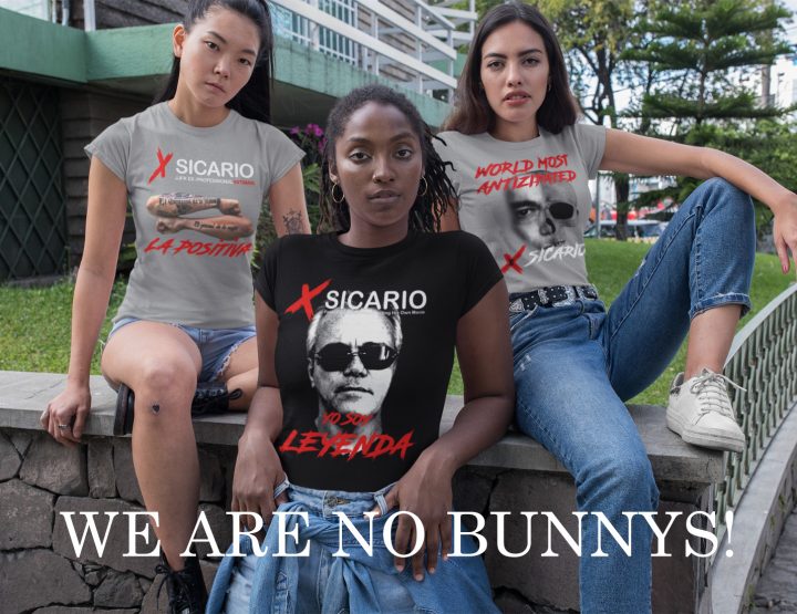 WE ARE NO BUNNYS! – „X-Sicario NEW Popeye Fashion: FOR HER!“ – Shirts & Hoodies! – OUT NOW!