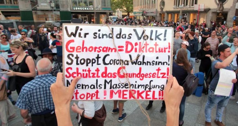 Anti-Corona Demonstrationen in Deutschland – Die Stimmung kippt!